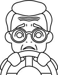 고령운전자 흑백