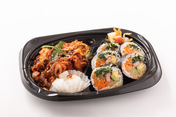 イイダコ　サムギョプサル　キンパ弁当