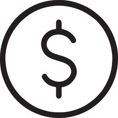 Fototapeta premium Blue dollar sign vector illustration for a business question on the web