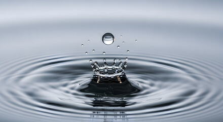 Capturing the fleeting beauty of a water droplet impact and resulting crown formation moment