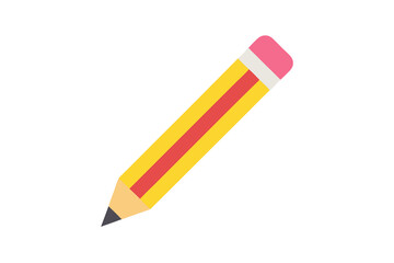 colored pencils isolated on white background