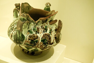 13 July 2025 Erzurum Turkey. Yakutiye Madrasah and Museum. Historical monument from ottoman empire and museum objects