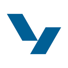 Letter V Logo Design Icon – Modern Real Estate Building Logo Concept