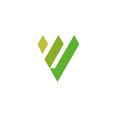 Letter V Logo Design Icon &ndash; Modern Real Estate Building Logo Concept