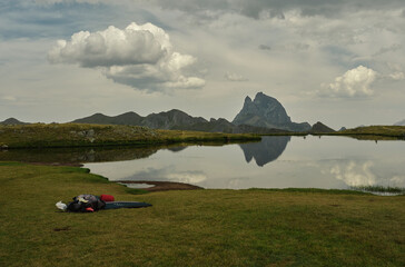 lake in the mountains