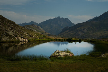 lake in the mountains