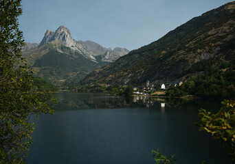 lake in the mountains