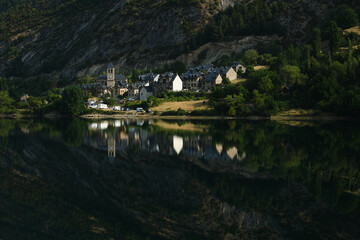 lake in the mountains