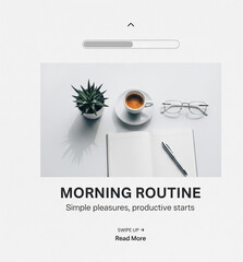 "Modern minimal social media and presentation design templates, including cafe posters, travel slides, lifestyle layouts, abstract backgrounds, corporate business flyers, and creative photo frames, pr