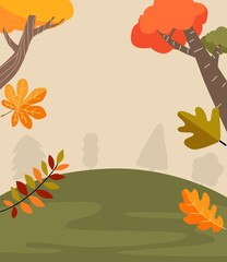 autumn leaves background