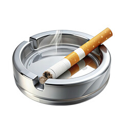 cigarette on white background
