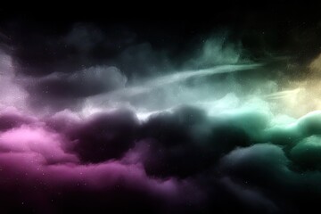 Obraz premium Abstract swirling nebula of pastel hues