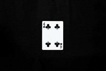 Full Set of Poker Cards - Four of Cross