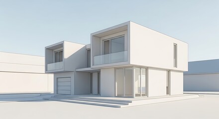 Modern Minimalist House Design.