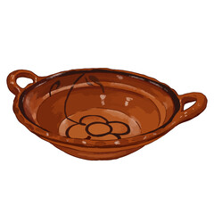 Mexican clay vector