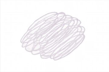 Purple scribble creating a soft, dreamlike effect on a transparent background, perfect for adding a touch of whimsy to any project