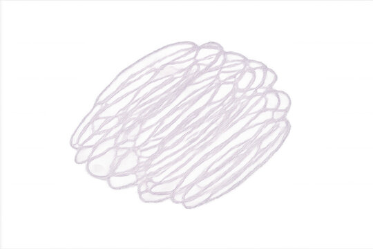 Purple scribble creating a soft, dreamlike effect on a transparent background, perfect for adding a touch of whimsy to any project