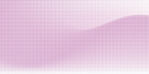 Light Purple vector illustration which consist of circles. Dotted gradient design for your business. Creative geometric background in halftone style with colored spots.