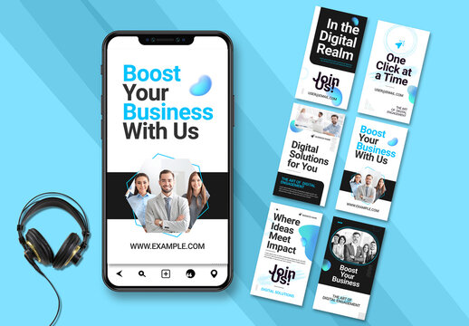 Business Social Media Story Template Design