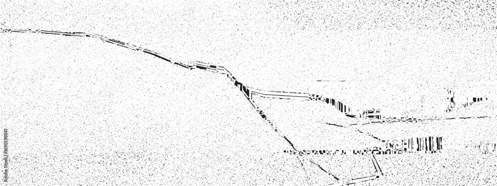 Poster abstract black and white textured background with cracked line pattern and grunge effect for creativ