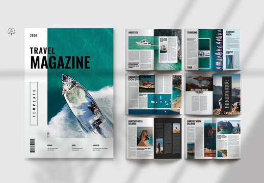 Travel Magazine Template