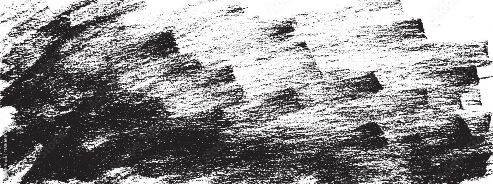 Fototapete black brushstroke texture representing rough abstract surface with dynamic expressive artistic patte