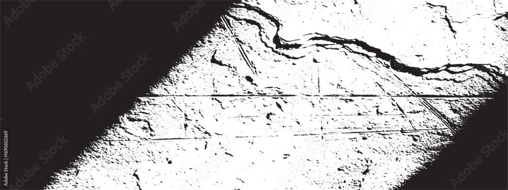 Poster grunge texture with diagonal lines and distressed black and white effect for abstract artistic backg