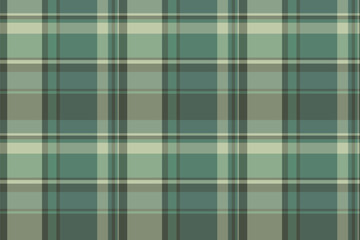 Femininity textile seamless background, dreamy vector fabric texture. Show tartan plaid check pattern in pastel and mint colors.
