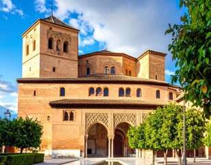 Fototapeta premium Ancient Spanish architecture