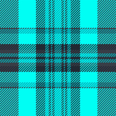 Vibrant turquoise plaid pattern with intersecting stripes.  Great for backgrounds, apparel design, textile projects and bold creative concepts. Versatile texture.