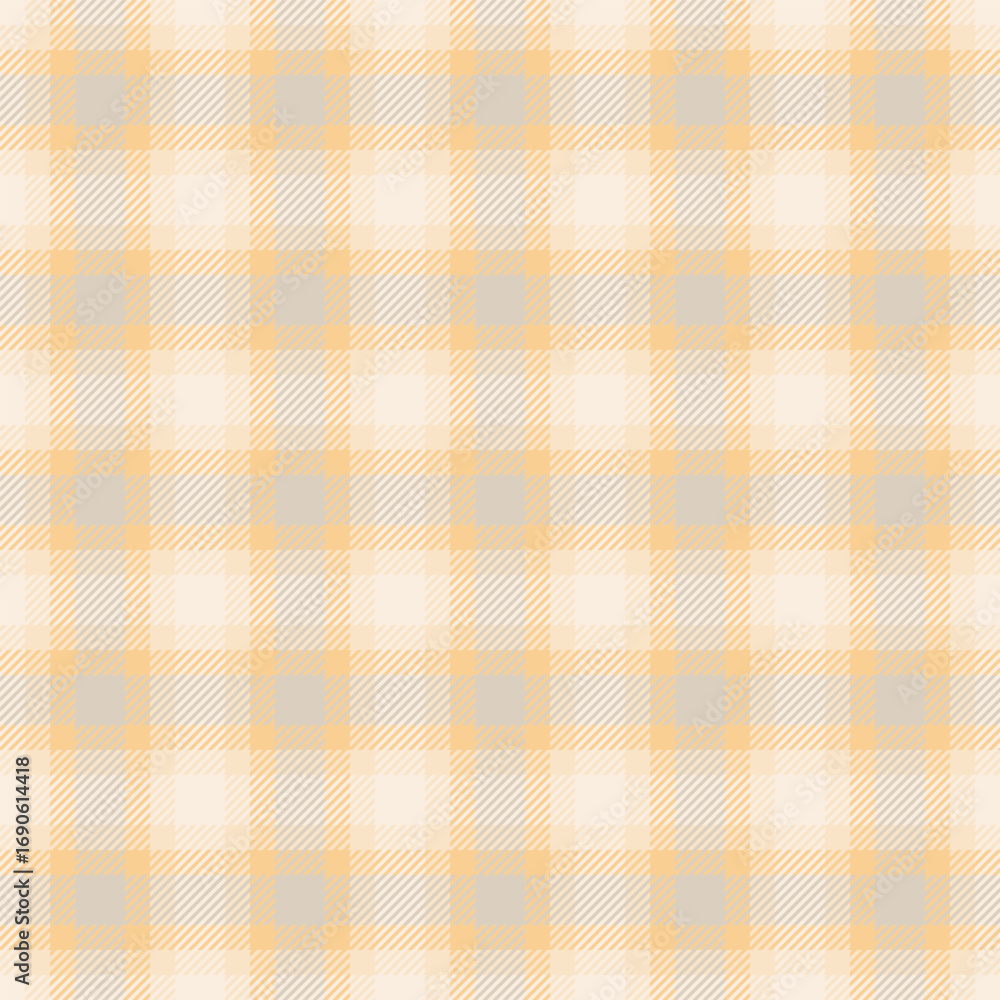 Aufkleber seamless plaid pattern in soft, warm tones. ideal for backgrounds, textiles, or adding a touch of co