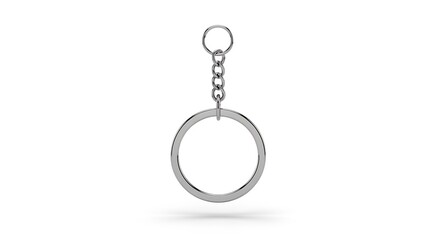 Stylish Round Keyring.