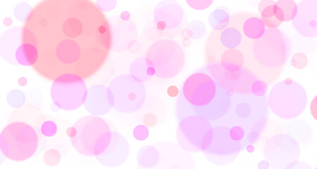 bokeh transparent background illustration