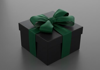 Obraz premium Emerald Enigma: A 3D Gift