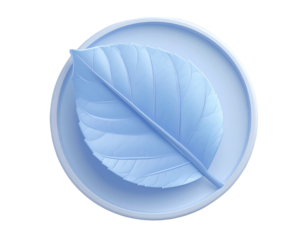 Light-blue leaf icon in a circle (1)