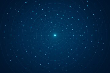 Radial Neural Network Geometry