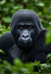 Obraz premium Gorilla's Gaze