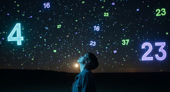 Dreaming of Powerball and Lottery Numbers A Night Sky's Whispers of Fortune