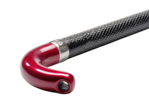 Hockey stick action rink sports equipment dynamic design isolated on transparent background, png