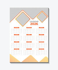2026 Business Calendar &ndash; Professional Layout