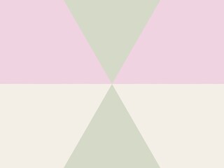 Pastel triangles create a soft, geometric abstract background design.