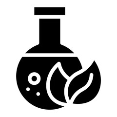 paraben skin icon glyph style vector illustration