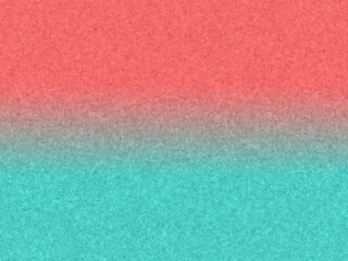 Textured gradient from coral to turquoise creates a summery vibe.