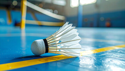 badminton shuttle  A Shuttlecock's Flight in Motion