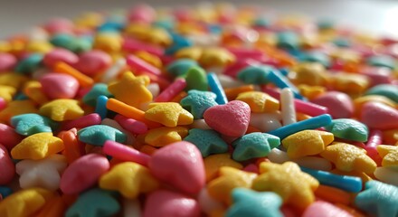 Colorful Sprinkles A Sweet Celebration