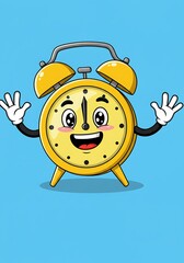 Fototapeta premium Tick-Tock Cheer!