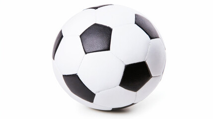 Naklejka premium soccer ball isolated on white