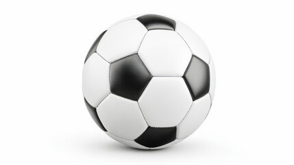 soccer ball isolated on white
