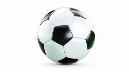 Fototapeta premium soccer ball isolated on white