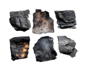 Charred wood textures natural environment abstract images